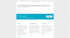 Desktop Screenshot of fbiphase2interview.com